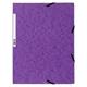 782813 Exacompta55508E Strikkmappe EXACOMPTA A4 3 kl 400g lilla 